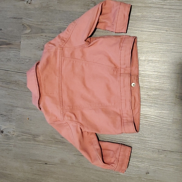 Old Navy | Toddler Jean Jacket | Dusty Rose - Picture 2 of 4